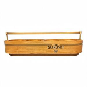 The Glenlivet Block Wood Bottle Display Stand